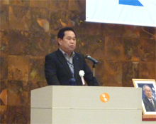 京都営業所 北村所長開会の辞